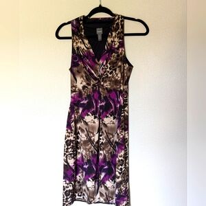 Muse Multicolored Shift Dress Size 8